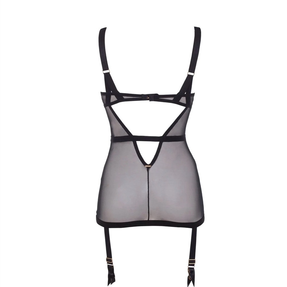 Bluebella Nordstrom Black Mesh Lingerie Set- 34DD 10 NWT - Picture 14 of 14